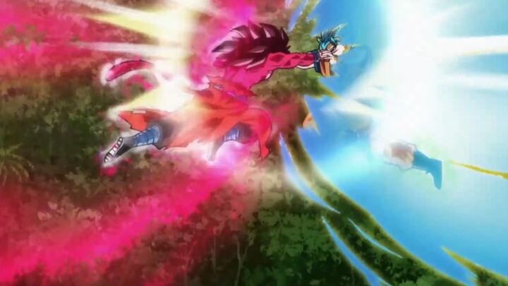 Clip chiến đấu "Super Bảy Viên Ngọc Rồng UGM" Chương 2 "Super 4 Goku vs. Super Blue Goku"