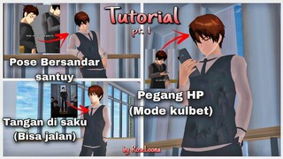 Tutorial 3 Pose Keren Boy di Sakura School Simulator || Part 1 || By RoseLoona