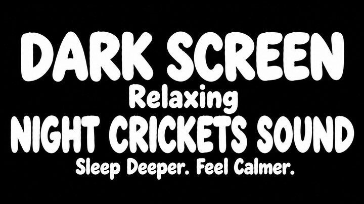 The Whole Night Comes Alive With These Crickets 🦗🌙 | Peaceful Night Sounds for Deep Sleep