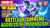 Battle Of Supreme, Aggressive Moonblade Benedetta [ Top Global Benedetta ] Salim-13 - Mobile Legends