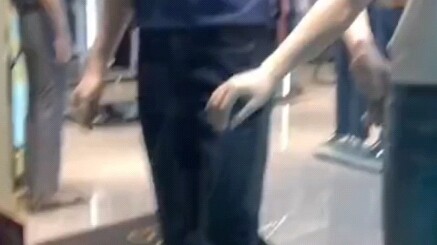 These are two customers who were arguing last month about wanting to return their orders.