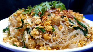 Bí quyết XÀO MIẾN CHAY | MIẾN XÀO TRỨNG CHAY thơm ngon | món chay ngon dễ làm | Thanh cooking