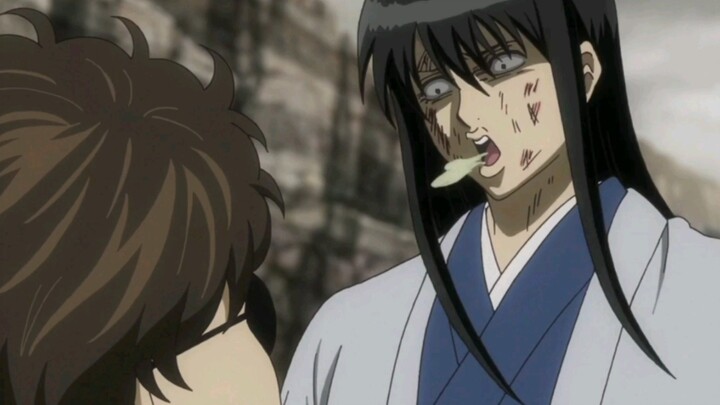 [ Gintama ] Ugh, ugh! Sorry, I have phlegm in my throat