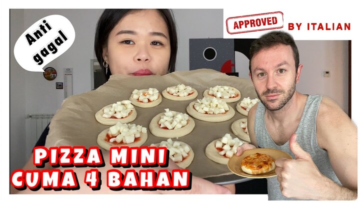 RESEP PIZZA MINI DARI ITALIA | SUPER GAMPANG