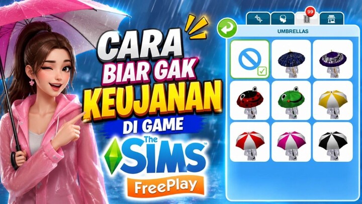 SEKALIAN BISA KOLEKSI PAYUNG JUGA LHO 🤭 | THE SIMS FREEPLAY