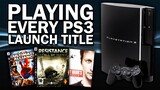 Playing EVERY PS3 Launch Game