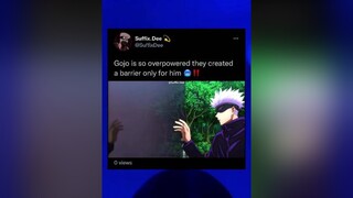 fyp anime jujutsukaisen jjk gojo weebs fypシ viral trending deeperforms
