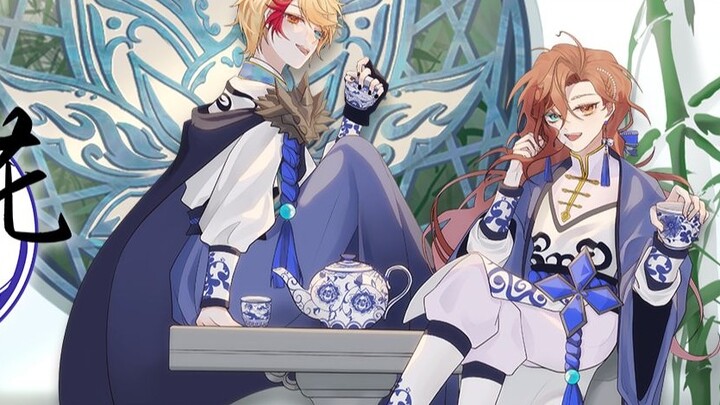 [Cover] When the virtual anchor wears a LOL blue and white porcelain skin [KeKe x Youxia Uka]