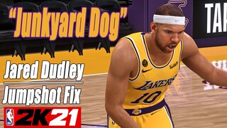 Jared Dudley Jumpshot Fix NBA2K21 with Side-by-Side Comparison