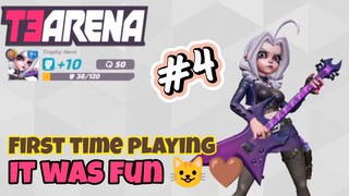 T3 Arena : First Time Playing It Was Fun 😺🤎