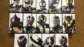 Kamen Rider SHF การแกะสลักกระดูกจริงจะเปิดอัศวินแกะสลักกระดูกจริง 14 ตัวในคราวเดียว