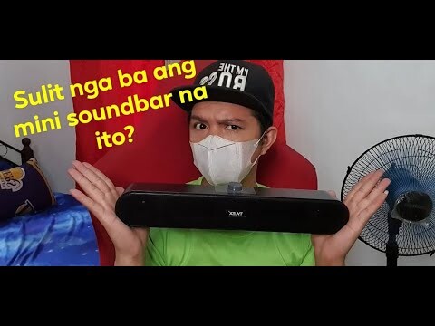 Mura at sulit TYLEX XM19 wireless bluetooth speaker/Soundbar unbox review 2022