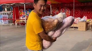 今天手气不好，一个都没扎中