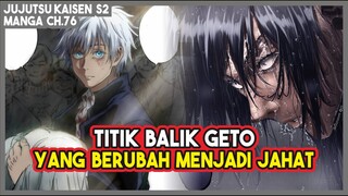 JJK S2 (76) | INILAH PENYEBAB Asal Mula Geto Bisa Berubah MENJADI JAHAT!!!