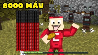 Minecraft Nhưng Đố Ai Càng Ăn Càng Bất Tử