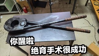 手工打造一把【海虎破碎钳】并做了小♂实验