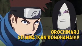 Orochimaru Selamatkan Konohamaru Ketika Terpojok Melawan Victor! | Boruto Sub Indo