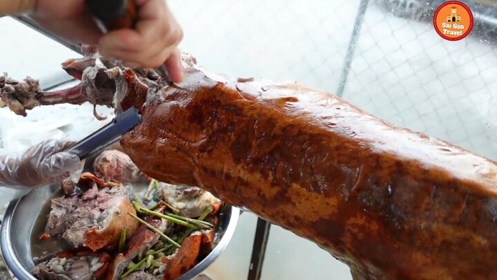 Phát Thèm Với Món Vú Dê (Nầm Sữa) Dê Nướng Nóng Hổi Ăn Ngay Khi Vừa Ra Lò