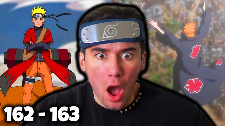 PAIN DESTROYS KONOHA?! Naruto Shippuden Ep 162-163 Reaction