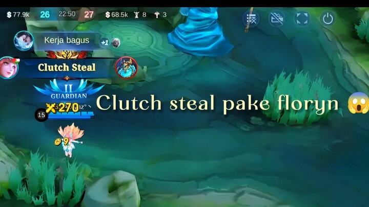 clucth steal make floryn 😱