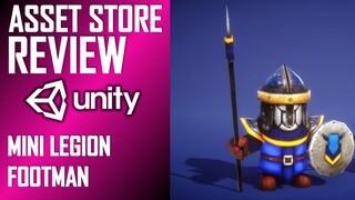 UNITY ASSET REVIEW | MINI LEGION FOOTMAN | INDEPENDENT REVIEW BY JIMMY VEGAS ASSET STORE