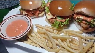 Natakam, Nagutom Nagluto Chicken Burger Ala Bunjeng
