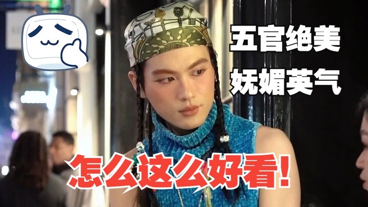 The free-spirited guy is sober and beautiful!
