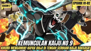 KIKORU MENGAMUK! KAFKA DIUJI DI TENGAH SERBUAN KAIJU RAKSASA! -KAIJU NO 8 SEASON 2 EPISODE 01-02