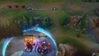 Đánh sập nguồn luôn mà #funny # leaugeoflegends #lol