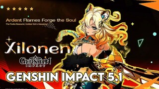 🇽‌🇮‌🇱‌🇴‌🇳‌🇪‌🇳‌⁉️ Genshin Impact 5.1 - Pelangi Dalam Kobaran Takdir Versi Xun Zie