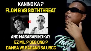 Numerhus REACTION : Flow G vs SixthThreat / Ez Mil / Geo Ong / Damsa vs Badang