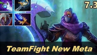 Anti Mage ใหม่ Team Fight Build Vanguard + Diffusal Blade + Echo Sabre ไฮไลท์ Meta ใหม่ Dota 2