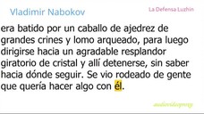 Vladimir Nabokov - La Defensa Luzhin 2/2