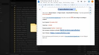 [20$] Dennis Demori – 6-Figure Emails + Islam Benfifi Workshops