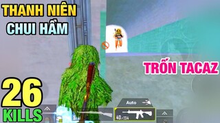 PUBG Mobile: Đồng Đội Bị Ta Caz Giết Hết | Thanh Niên Chui Hầm Trốn và Cái Kết | T98