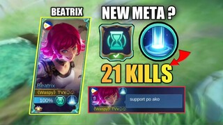 BEATRIX 21 KILLS IN RANK GAME USING THIS NEW META BUILD !