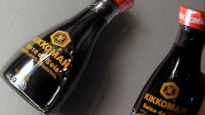 Disgusting real soy sauce bottles!