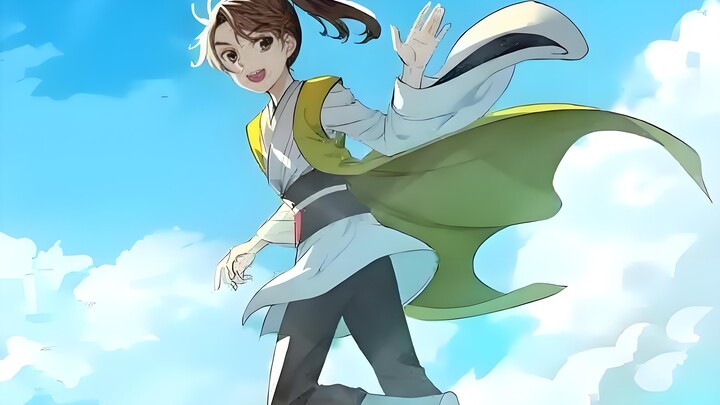 "Young and promising, I hold the best sword in the world, and I am lucky enough to be born into a ro
