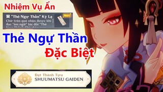 [Nhiệm Vụ Thế Giới Ẩn] Thẻ Ngự Thần Đặc Biệt:Tìm 3 Gián Điệp -  Fatui Arlecchino | Genshin Impact