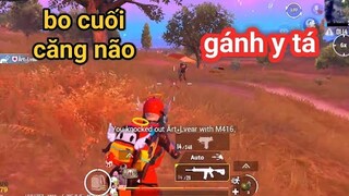 PUBG Mobile - Thử Thách Gánh Y Tá Bé Về Top 1 | Bo Cuối Tí Hẹo Vì Team Tay To