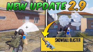 Update 2.9 Tips & Tricks (PUBG/BGMI) Frost Festival - FULL AUTO DMR Attachment, Snowball Blaster