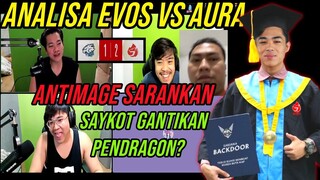 ANALISA ANTIMAGE, JO, KB, LEOKOCE EVOS -1 MAP LAWAN AURA!!