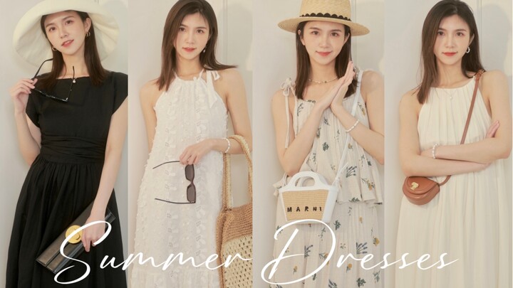 Summer Dresses (Part 2) | 4 Vacation Dresses—Each One Perfect for the 'Gram! Atmosphere at Its Peak