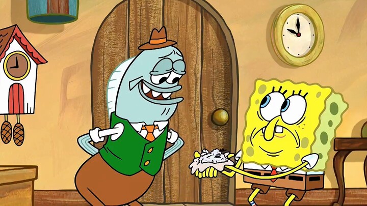 "นาฬิกาปลุกเสีย"#SpongeBob SquarePants#แอนิเมชั่นคลาสสิก#เรื่องเล็กและหลักการใหญ่