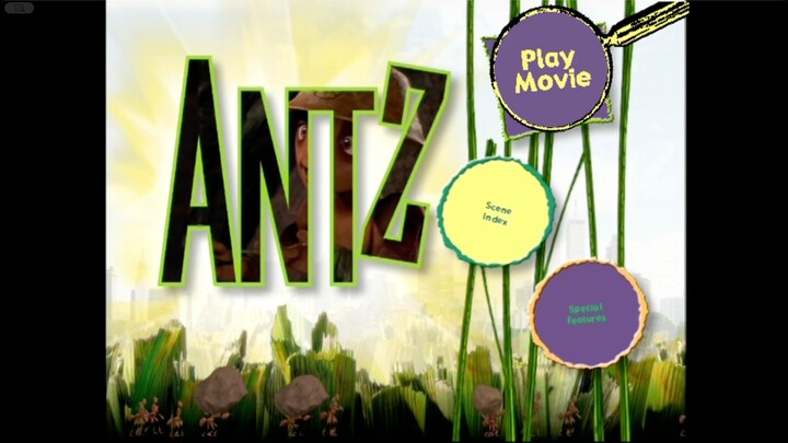 Antz (1999 DVD Menu Walkthrough)