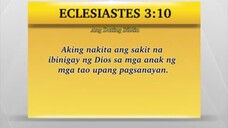 Gaano ba kahalaga ang Pain sa Buhay ng Tao - Ang Dating Daan