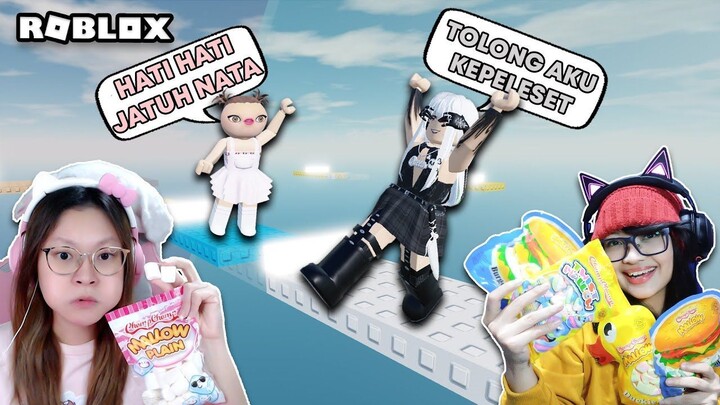 Tower Miring Bikin Aku Dan Nata Pusing !! [Roblox Indonesia]