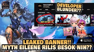 Seven Knights 2 Indonesia - MYTH EILEENE RILIS BESOK NIH?? RUBY NYA DARIMANA?? 😢 | Leaked banner