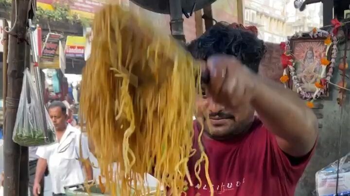 Flying Noodles of Kolkata