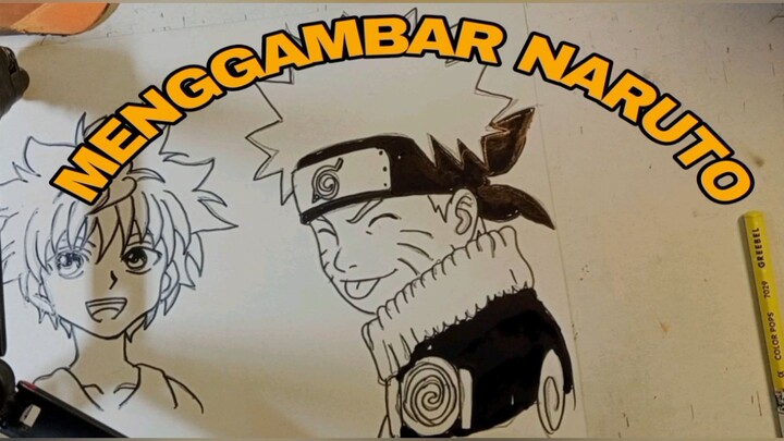 menggambar naruto